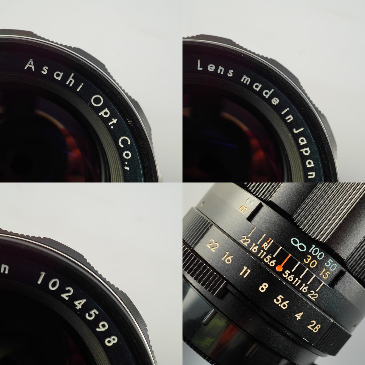 【Serviced】 PENTAX Super Takumar 105mm F/2.8 (M42用) 単焦点レンズ