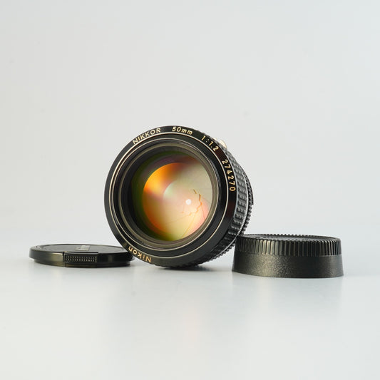 【Serviced】 Nikon Ai-S NIKKOR 50mm F/1.2 単焦点レンズ