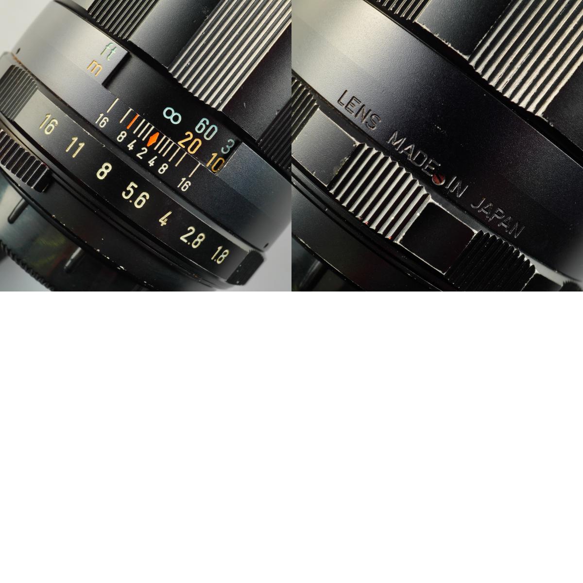【Serviced】 PENTAX Super Multi Coated Takumar 85mm F/1.8 (M42用) 単焦点レンズ