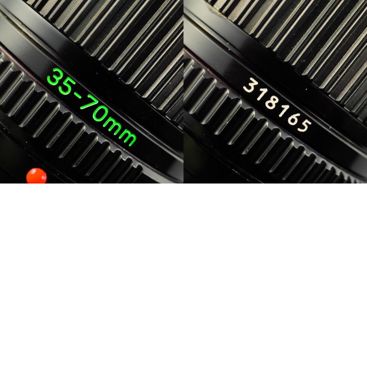 Canon FD 35-70mm F/4 ズームレンズ