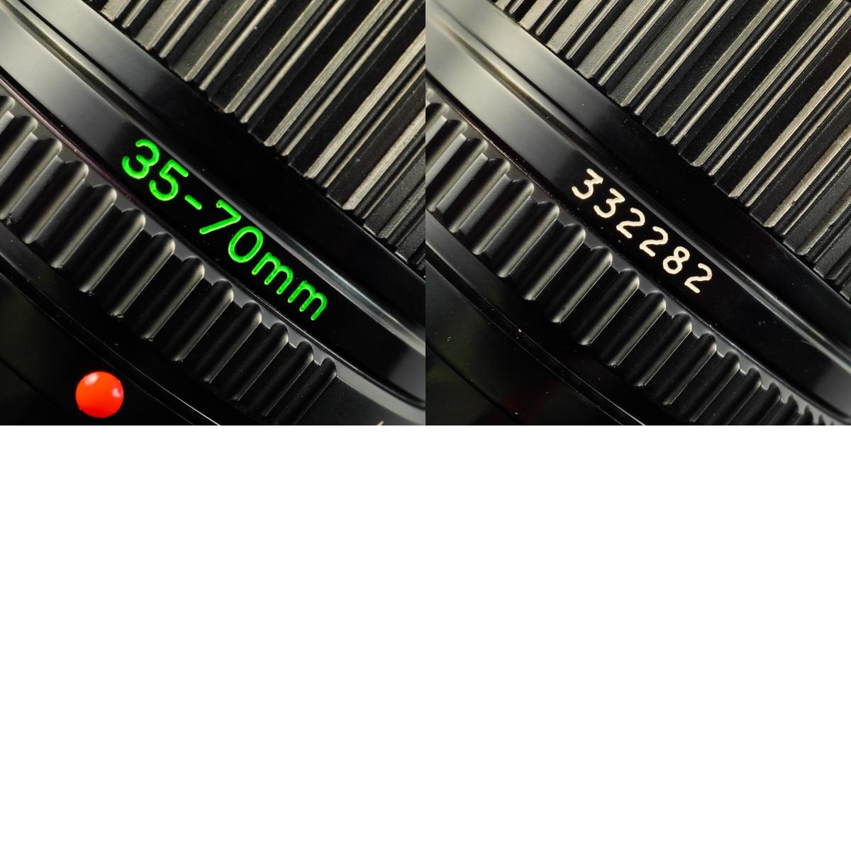 Canon FD 35-70mm F/4 ズームレンズ
