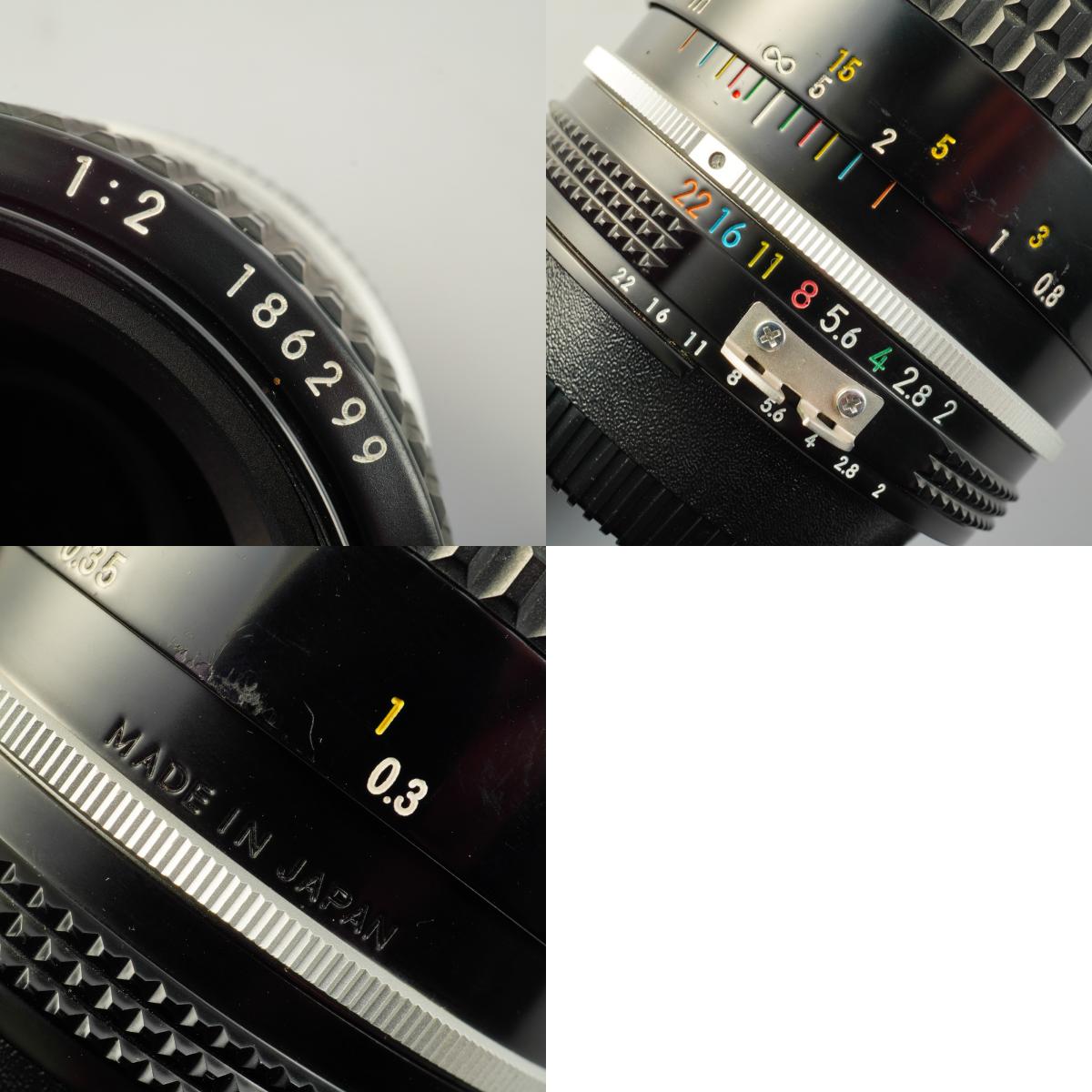【Overhauled】 Nikon Ai Nikkor 35mm F/2 単焦点レンズ