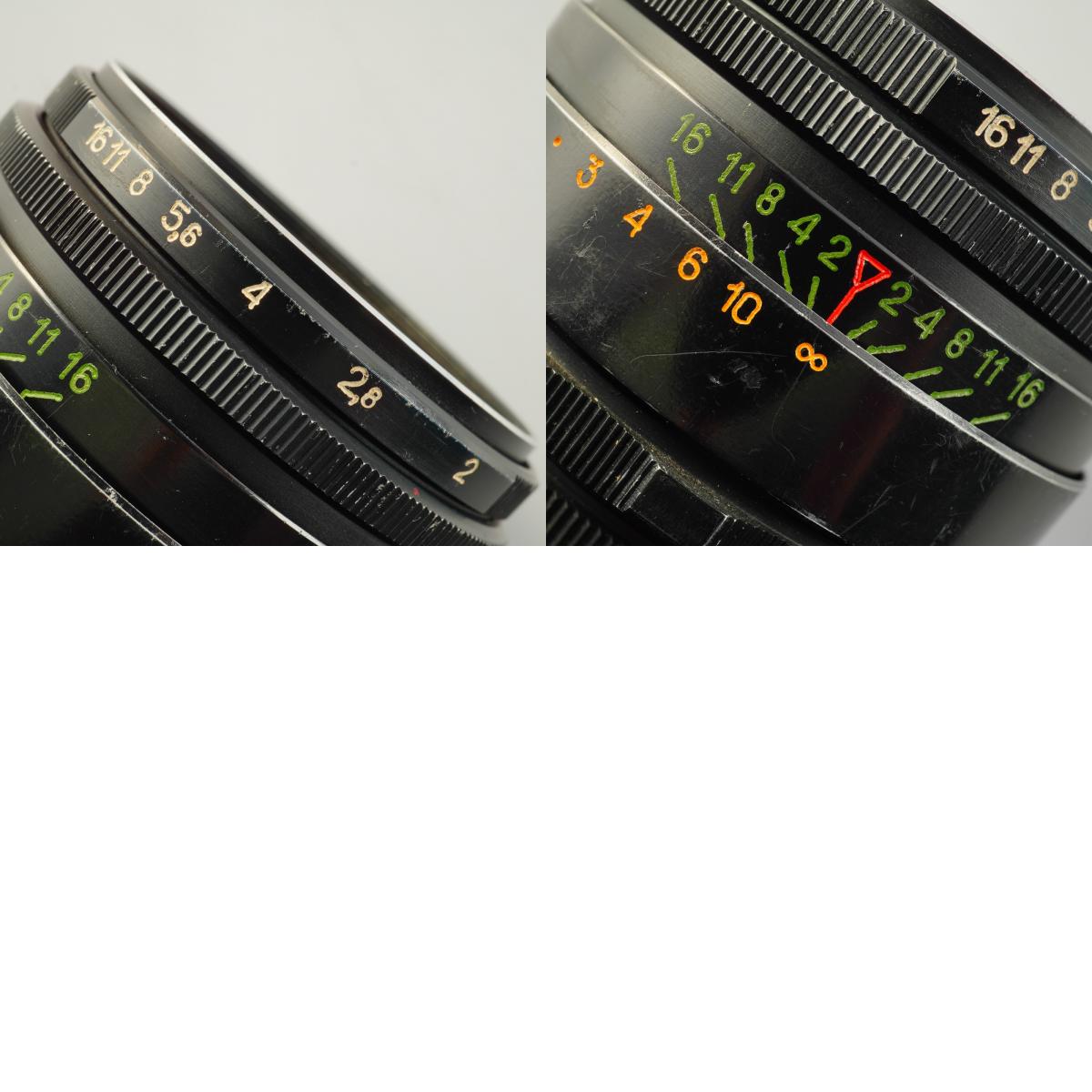 【Serviced】 HELIOS 44-2 58mm F/2 単焦点レンズ