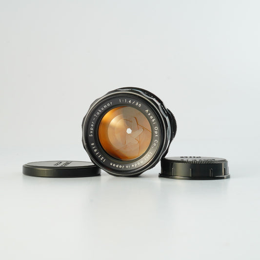 【Serviced】8 Elements PENTAX Super Takumar 50mm F/1.4 (M42用) 単焦点レンズ