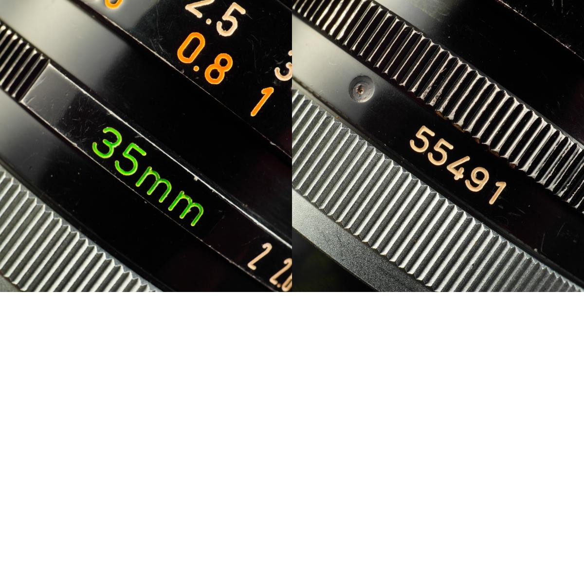 【Serviced】 Canon FD 35mm F/2 s.s.c. Concave "O" 単焦点レンズ