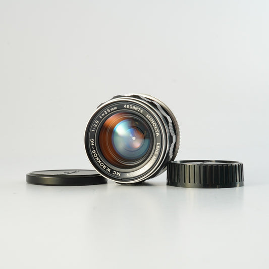 MINOLTA MC W.ROKKOR-HG 35mm F/2.8 単焦点レンズ