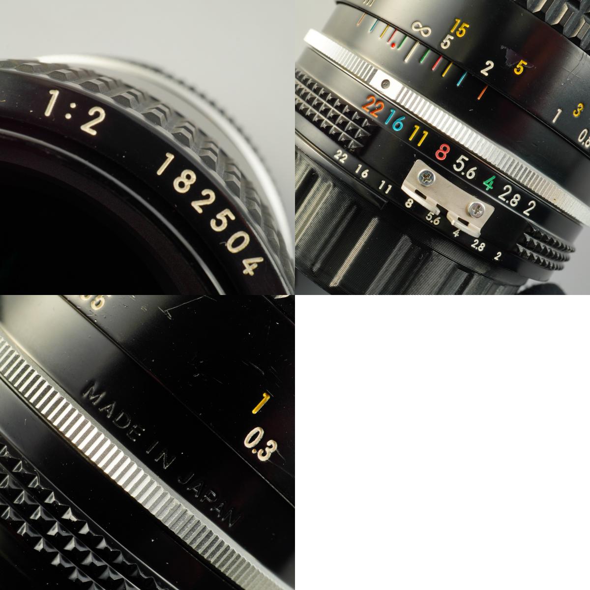 【Serviced】 Nikon Ai Nikkor 35mm F/2 単焦点レンズ