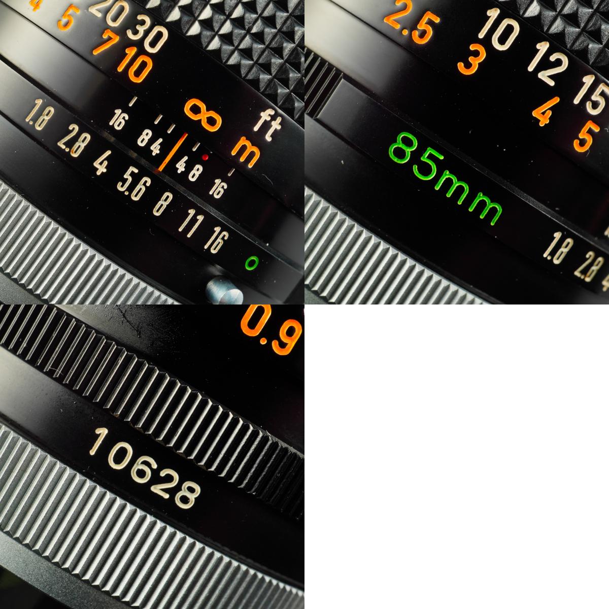 【Serviced】 Canon FD 85mm F/1.8 S.S.C. ”O" 単焦点レンズ