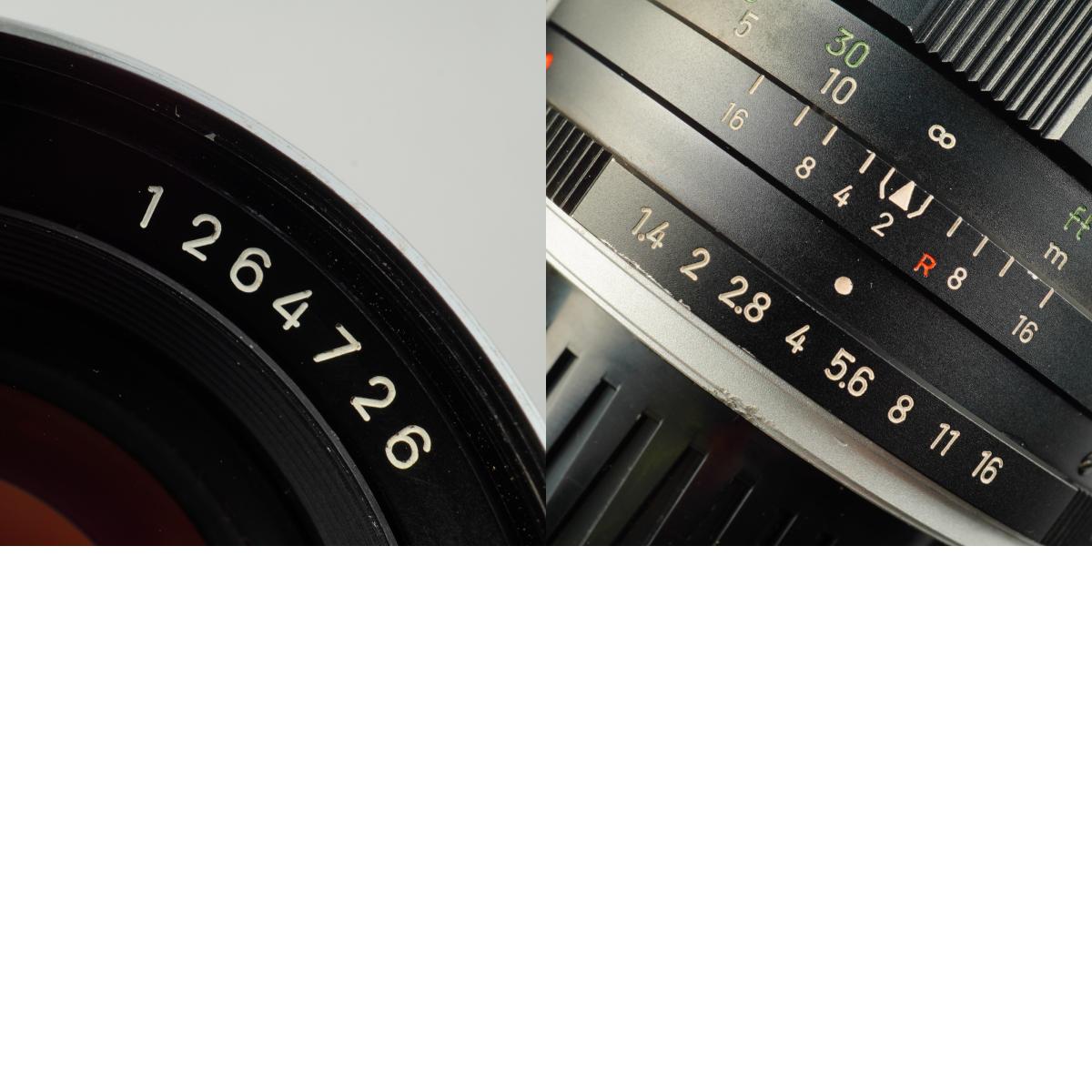 MINOLTA AUTO ROKKOR-PF 58mm F/1.4 単焦点レンズ