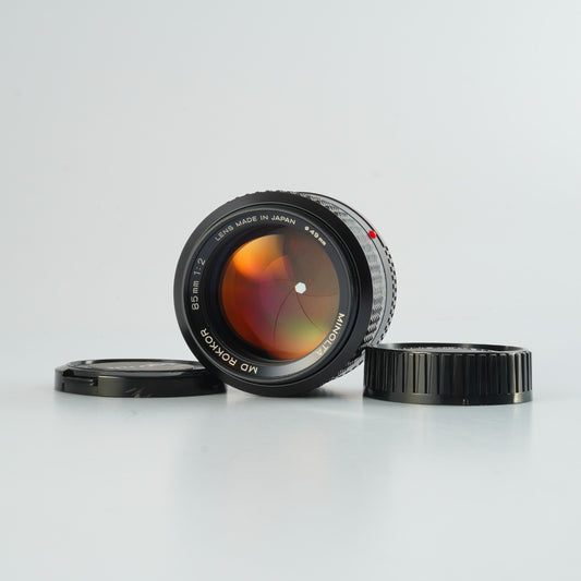 MINOLTA MD ROKKOR 85mm F/2 単焦点レンズ