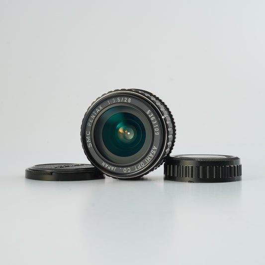 【Serviced】SMC PENTAX 28mm F/3.5 (Pentax K用) 単焦点レンズ
