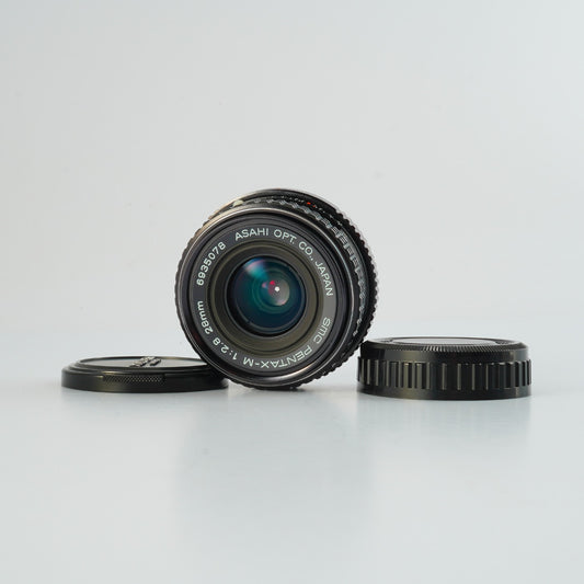 【Serviced】SMC PENTAX M 28mm F/2.8 (for Pentax K) Prime Lens