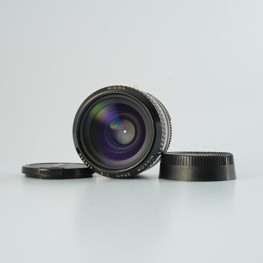 【Serviced】 Nikon Ai Nikkor 35mm F/2 Prime Lens