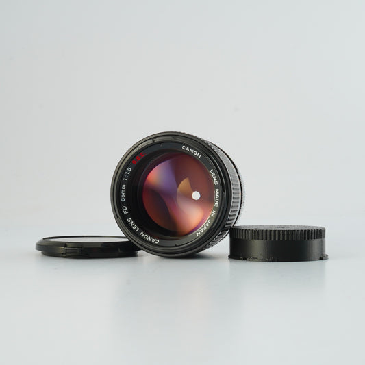 【Serviced】 Canon FD 85mm F/1.8 S.S.C. 単焦点レンズ