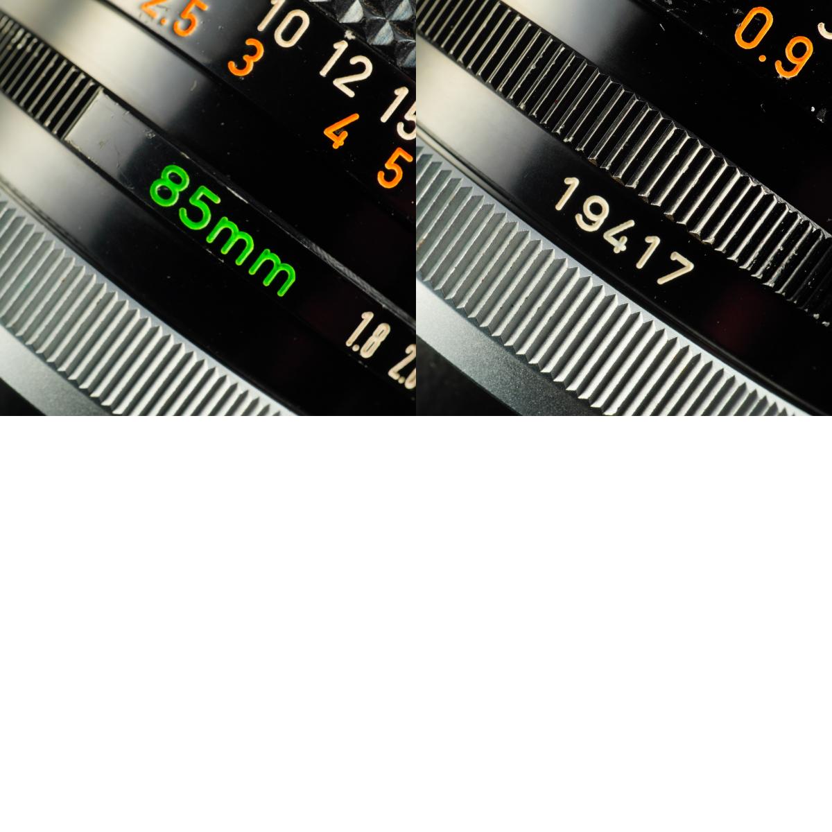 【Serviced】 Canon FD 85mm F/1.8 S.S.C. 単焦点レンズ