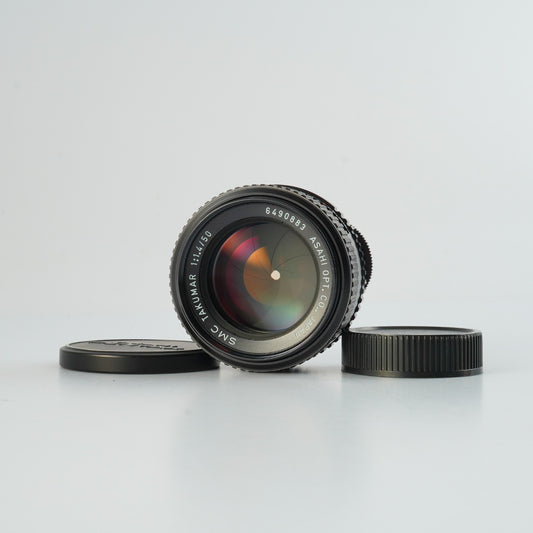 【Serviced】 PENTAX SMC Takumar 50mm F/1.4 (M42用) 単焦点レンズ