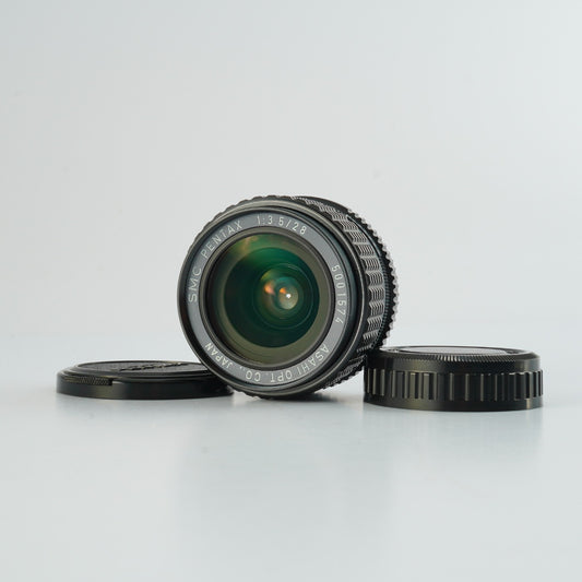 【Serviced】SMC PENTAX 28mm F/3.5 (Pentax K用) 単焦点レンズ
