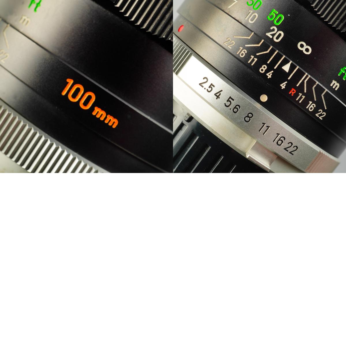【Serviced】 MINOLTA MC TELE ROKKOR PF 100mm F/2.5 単焦点レンズ