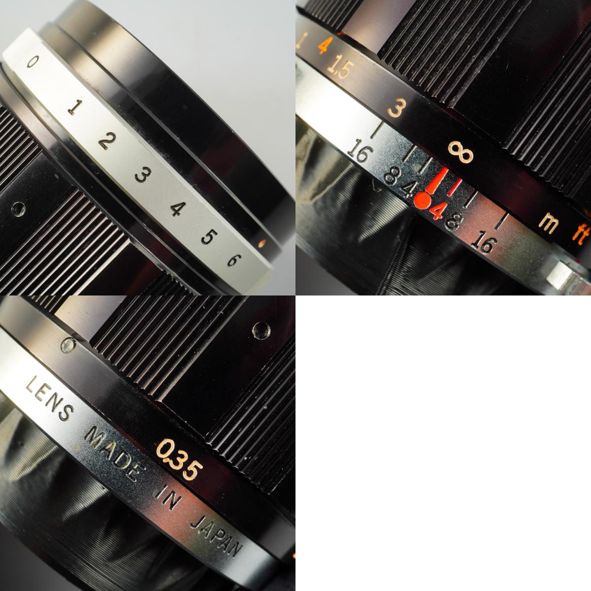【Serviced】 OLYMPUS H.ZUIKO AUTO-S 42mm F/1.2 for PEN FT / FV / F 単焦点レンズ