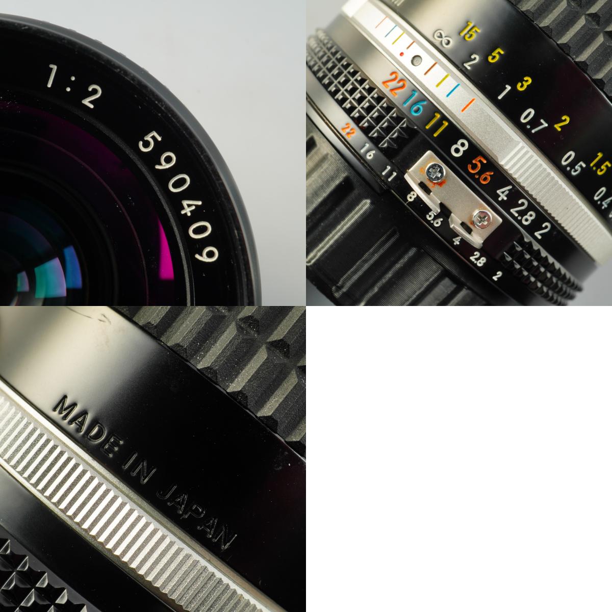 【Overhauled】 Nikon Ai-S NIKKOR 28mm F/2 単焦点レンズ
