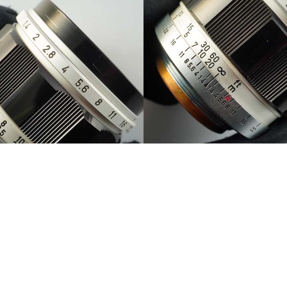 【Serviced】 Canon 50mm F/1.4 LTM 単焦点レンズ