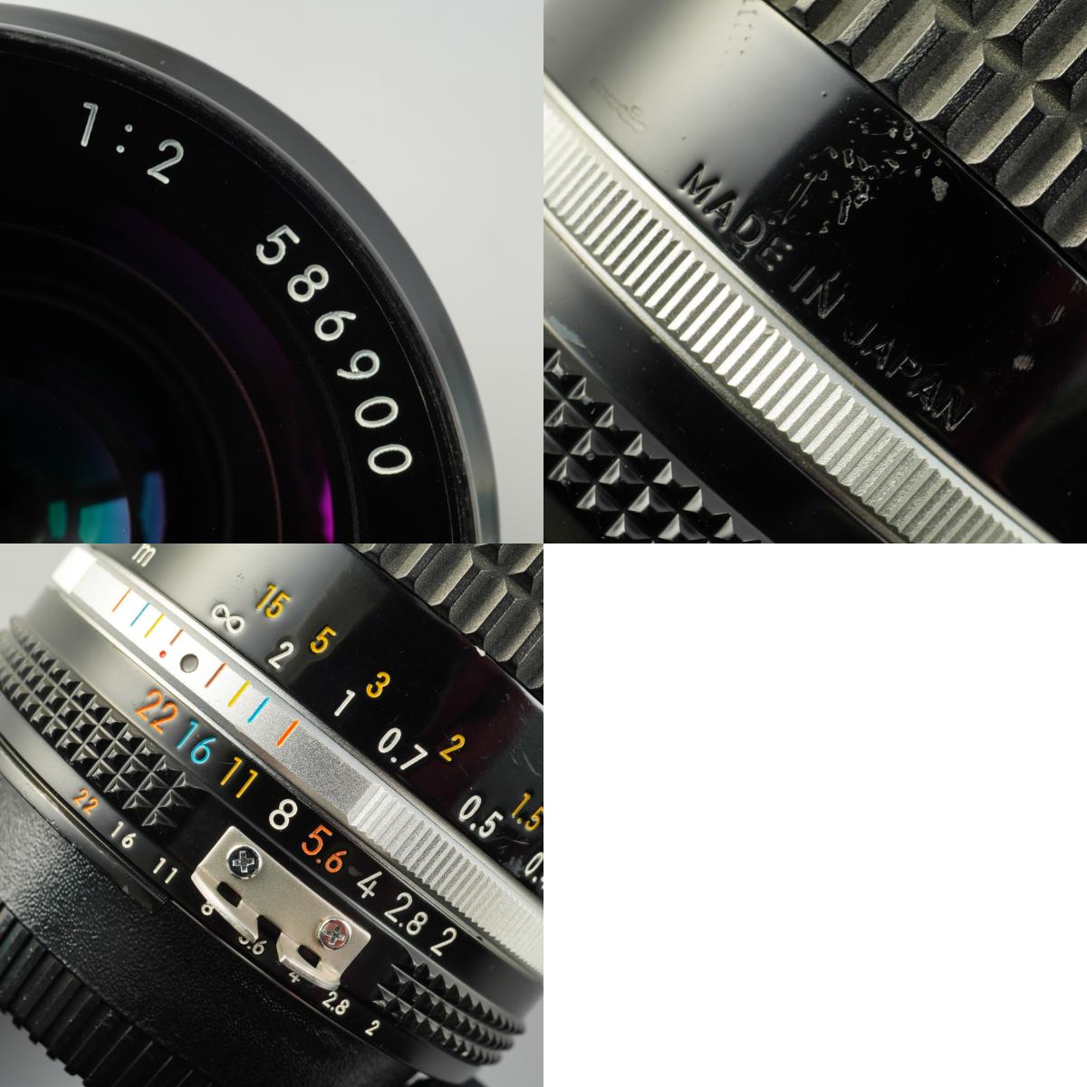 【Overhauled】 Nikon Ai-S NIKKOR 28mm F/2 単焦点レンズ