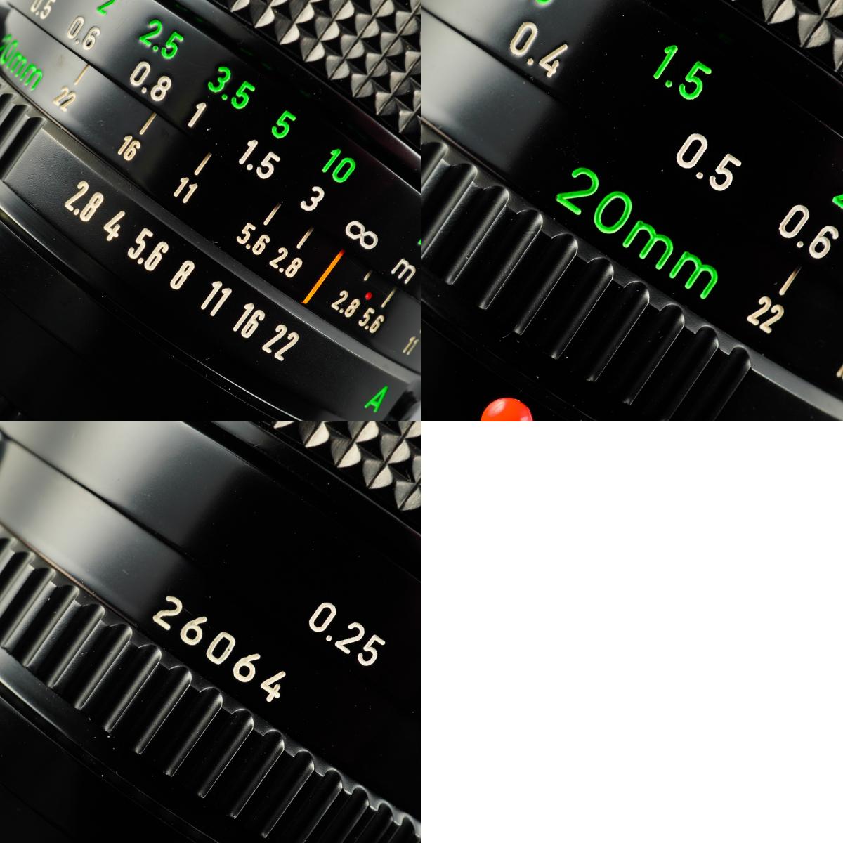 【ジャンク】 Canon New FD 20mm F/2.8 単焦点レンズ