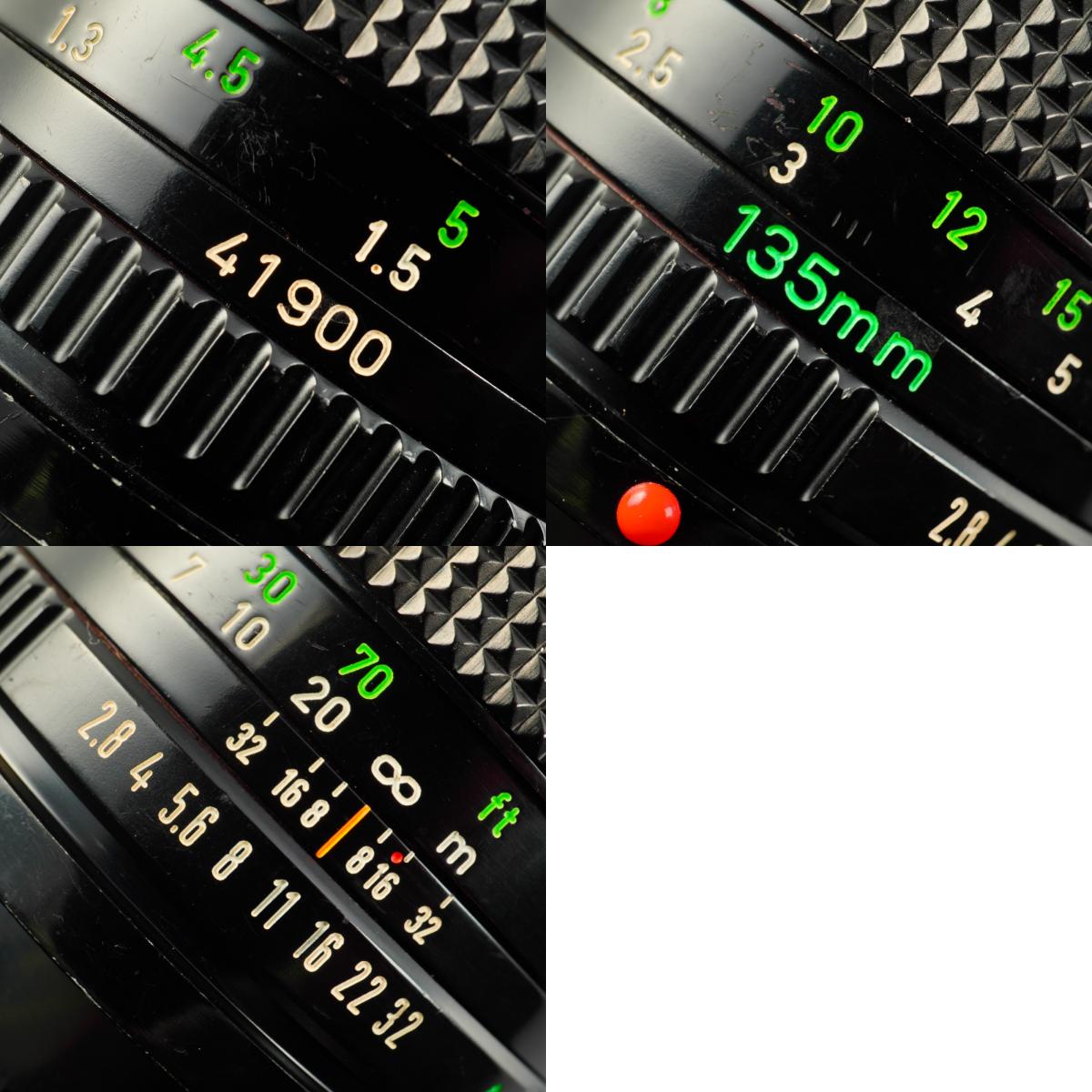 【Serviced】 Canon FD 135mm F/2.8 単焦点レンズ