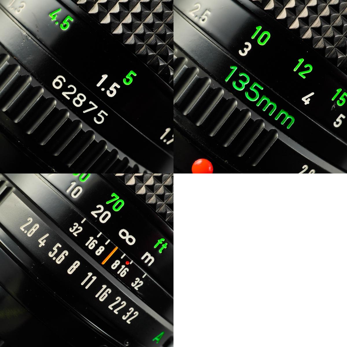 【Serviced】 Canon FD 135mm F/2.8 単焦点レンズ