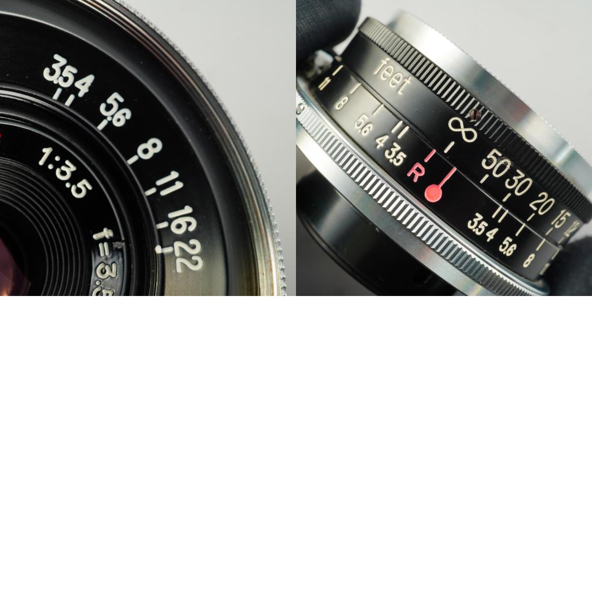 Nikon W-Nikkor.C 3.5cm 35mm F/3.5 単焦点レンズ