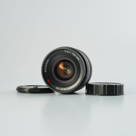 【Serviced】 CONTAX Carl Zeiss Distagon T* 35mm F/2.8 AEJ 単焦点レンズ