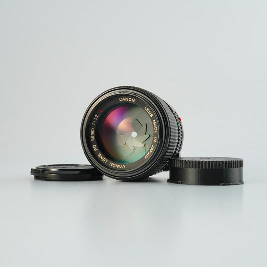 【Serviced】 Canon New FD 50mm F/1.2 L 単焦点レンズ