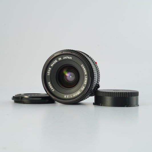【Serviced】 Canon New FD NFD 28mm F/2.8 単焦点レンズ
