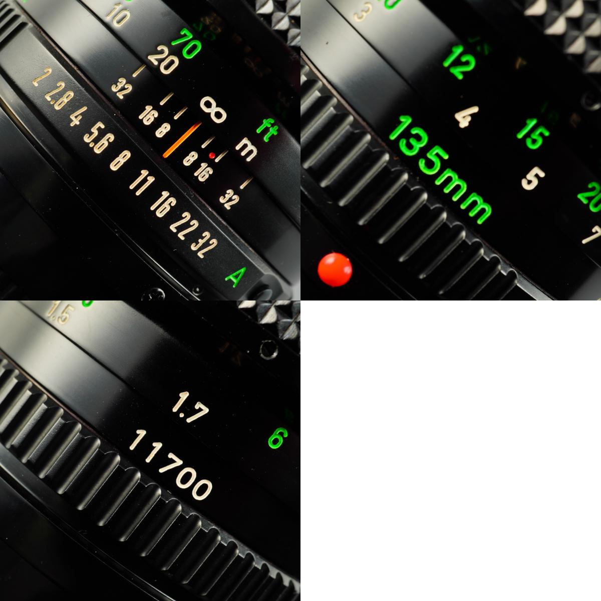 【Serviced】 Canon FD 135mm F/2 単焦点レンズ