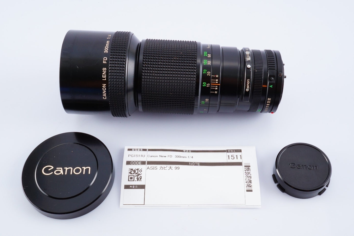Canon ASIS Canon New FD 300mm F/4 NFD MF Telephoto Lens From JAPAN