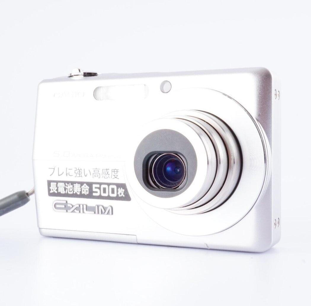 EX+++++ CASIO EXILIM EX-Z500 Compact Digital Camera w/ 1GB SD Card From JAPAN