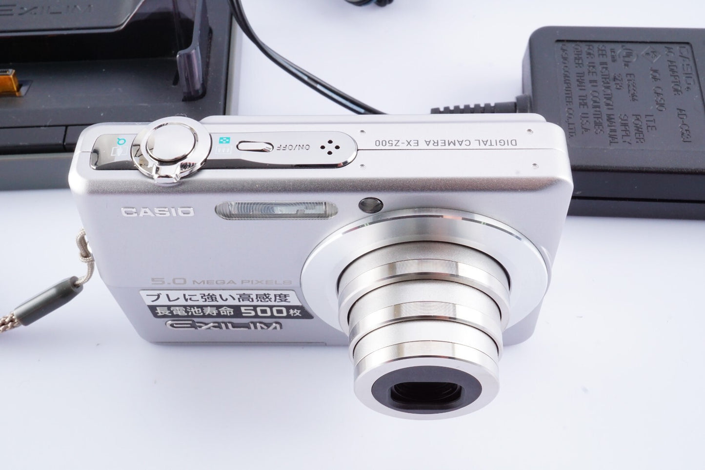 EX+++++ CASIO EXILIM EX-Z500 Compact Digital Camera w/ 1GB SD Card From JAPAN