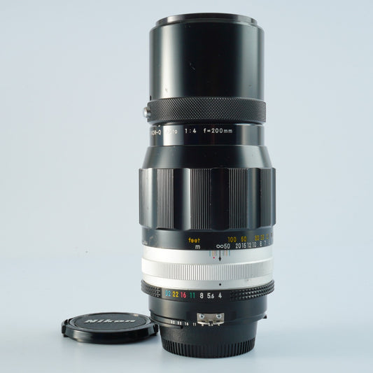 Nikon Nikkor Q Auto 200mm f/4 Ai改   単焦点レンズ