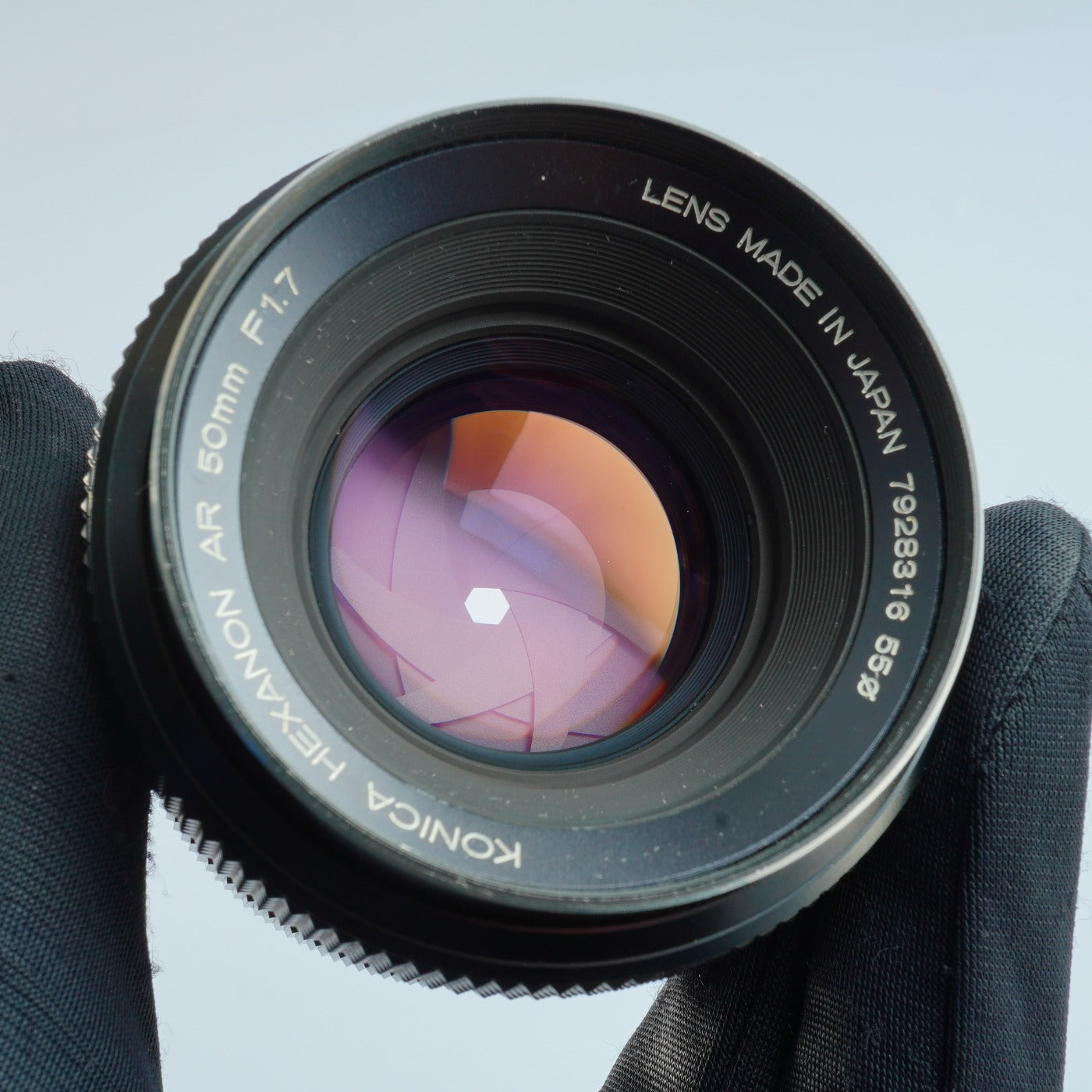 Konica Hexanon AR 50mm f/1.7  単焦点レンズ