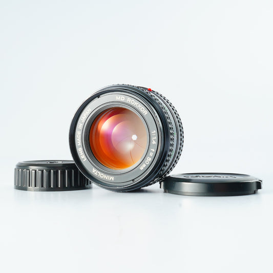 MINOLTA MD Rokkor 50mm F/1.4  単焦点レンズ