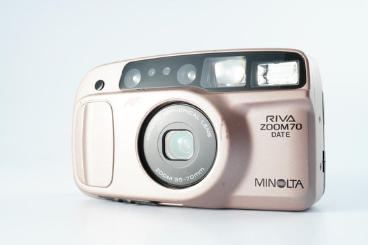MINOLTA Riva zoom 70 DATE 35-70mm コンパクトフィルムカメラ