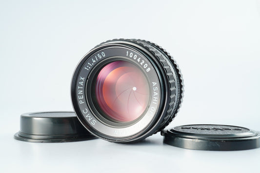 【ジャンク】 PENTAX SMC 50mm F/1.4  (Pentax K用) 単焦点レンズ