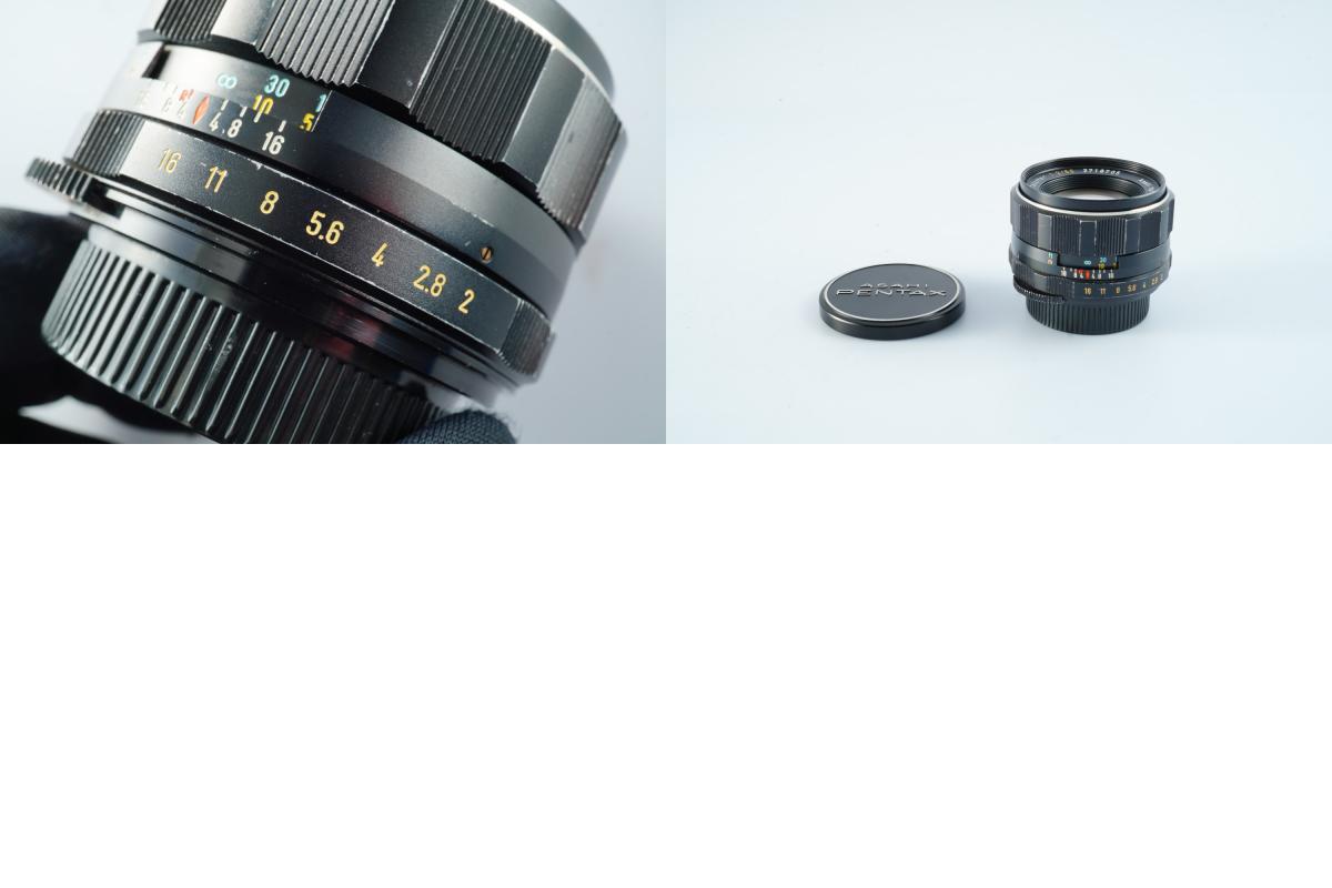 PENTAX Super Takumar 55mm F/2 (M42用) 単焦点レンズ