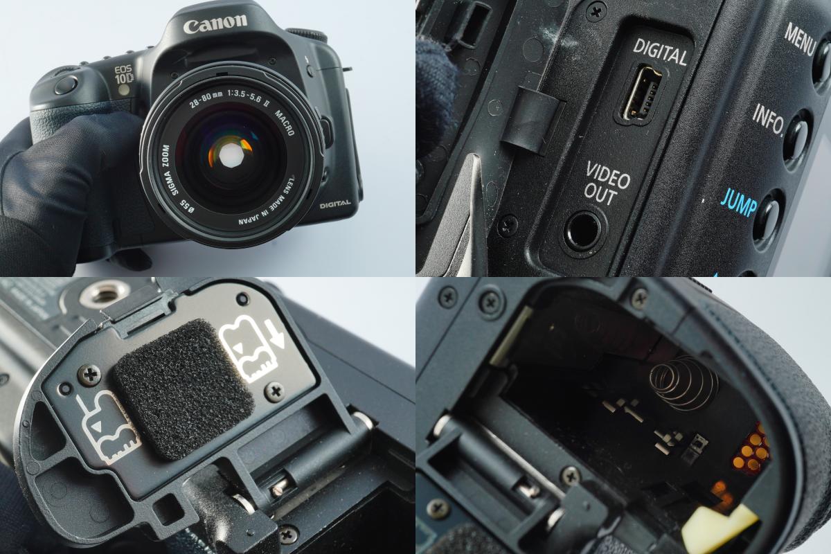 Canon EOS 10D ＋ SIGMA 28-80mm F/3.5-5.6 II MACRO ASPH + CF 1GB デジタル一眼レフカメラ