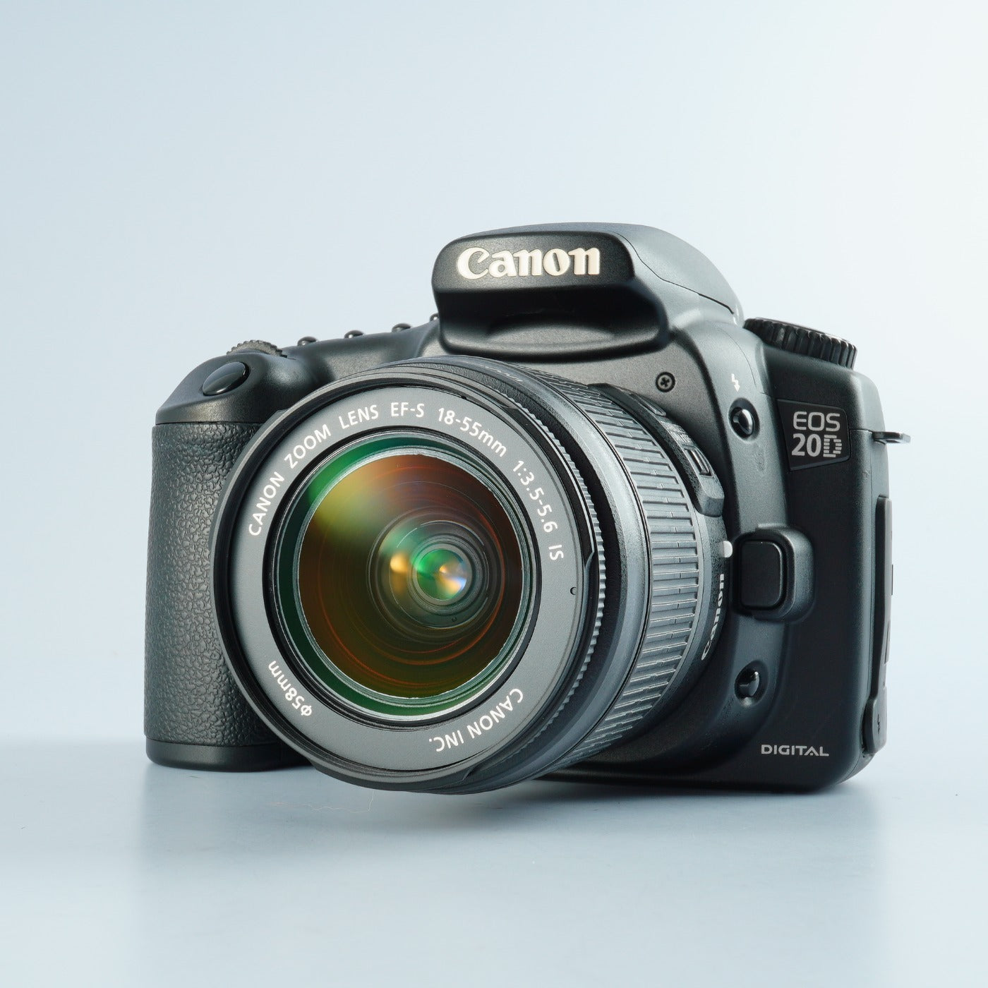 Canon EOS 20D + EF-S 18-55mm F/3.5-5.6 IS + CF 1GB デジタル一眼レフカメラ