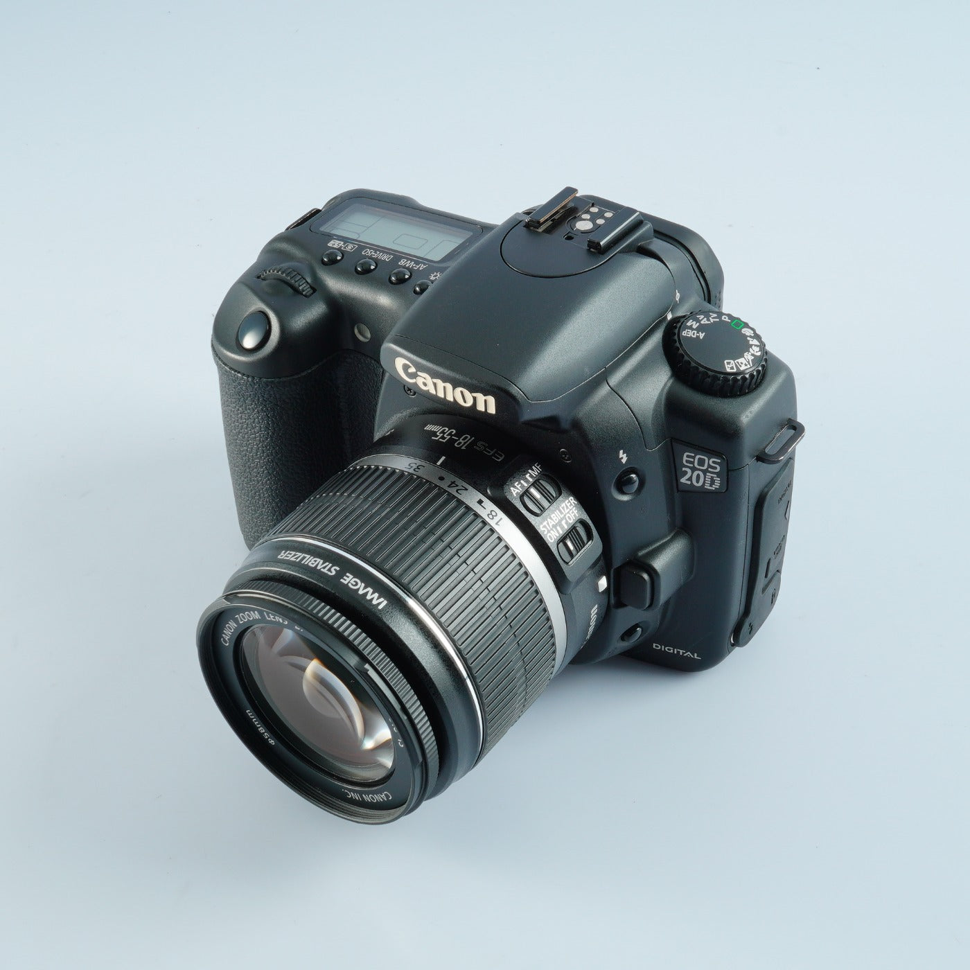 Canon EOS 20D + EF-S 18-55mm F/3.5-5.6 IS + CF 1GB デジタル一眼レフカメラ