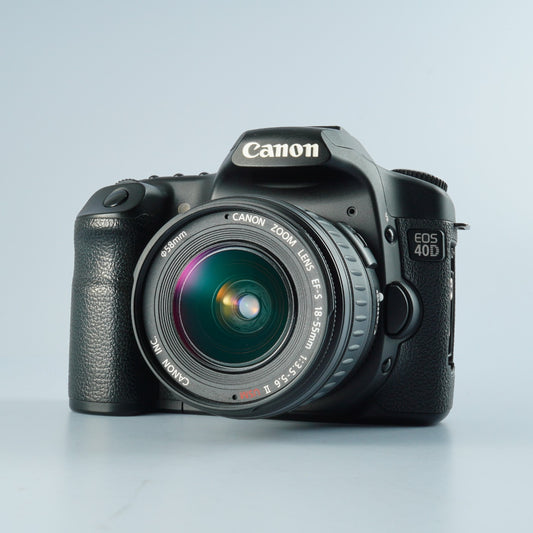 Canon EOS 40D + EF-S 18-55mm F/3.5-5.6 Ⅱ USM デジタル一眼レフカメラ