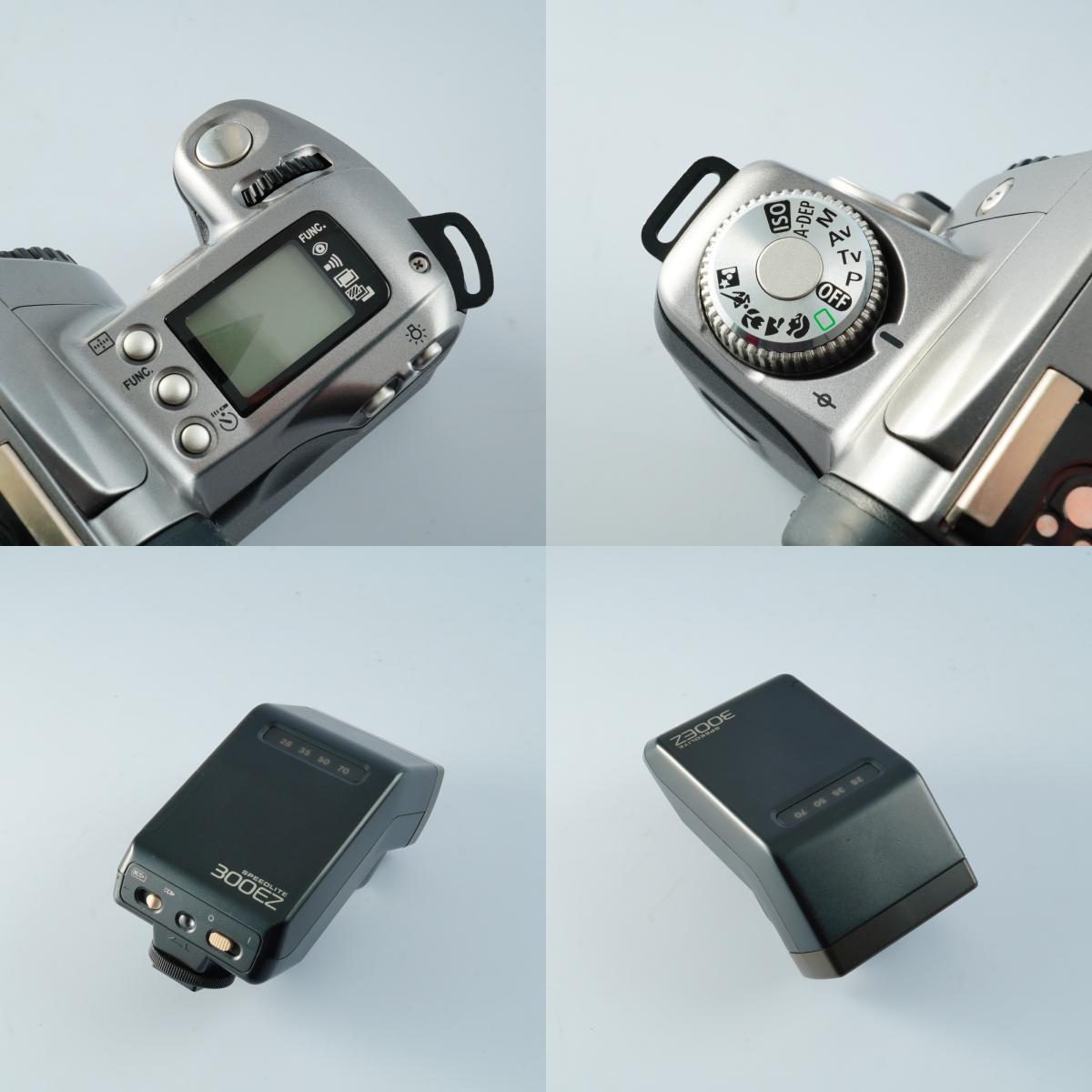 Canon EOS Kiss III L + EF 28-80mm F/3.5-5.6 Ⅴ USM + SPEEDLITE 300EZ AF フィルム一眼レフカメラ