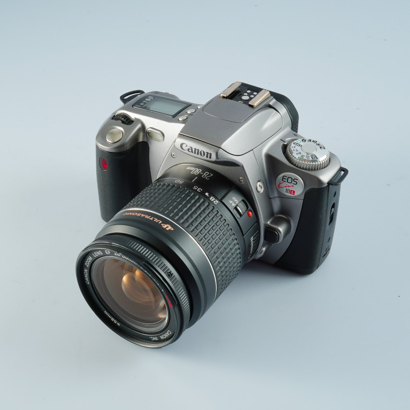 Canon EOS Kiss III L + EF 28-80mm F/3.5-5.6 Ⅴ USM + SPEEDLITE 300EZ AF フィルム一眼レフカメラ