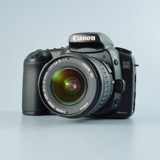 Canon EOS 20D + EF-S 18-55mm F/3.5-5.6 Ⅱ USM デジタル一眼レフカメラ